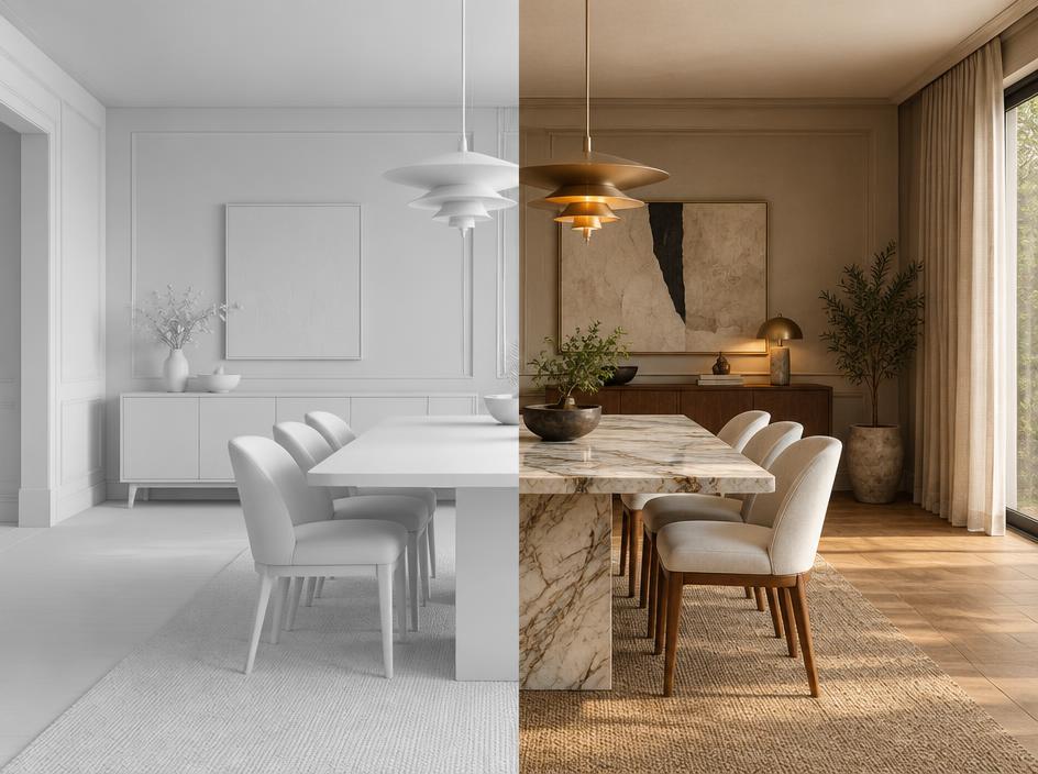 Clay Render → Photorealistic — صورة الأداة