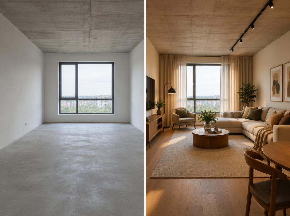 Empty Room → Furnished Room — صورة الأداة